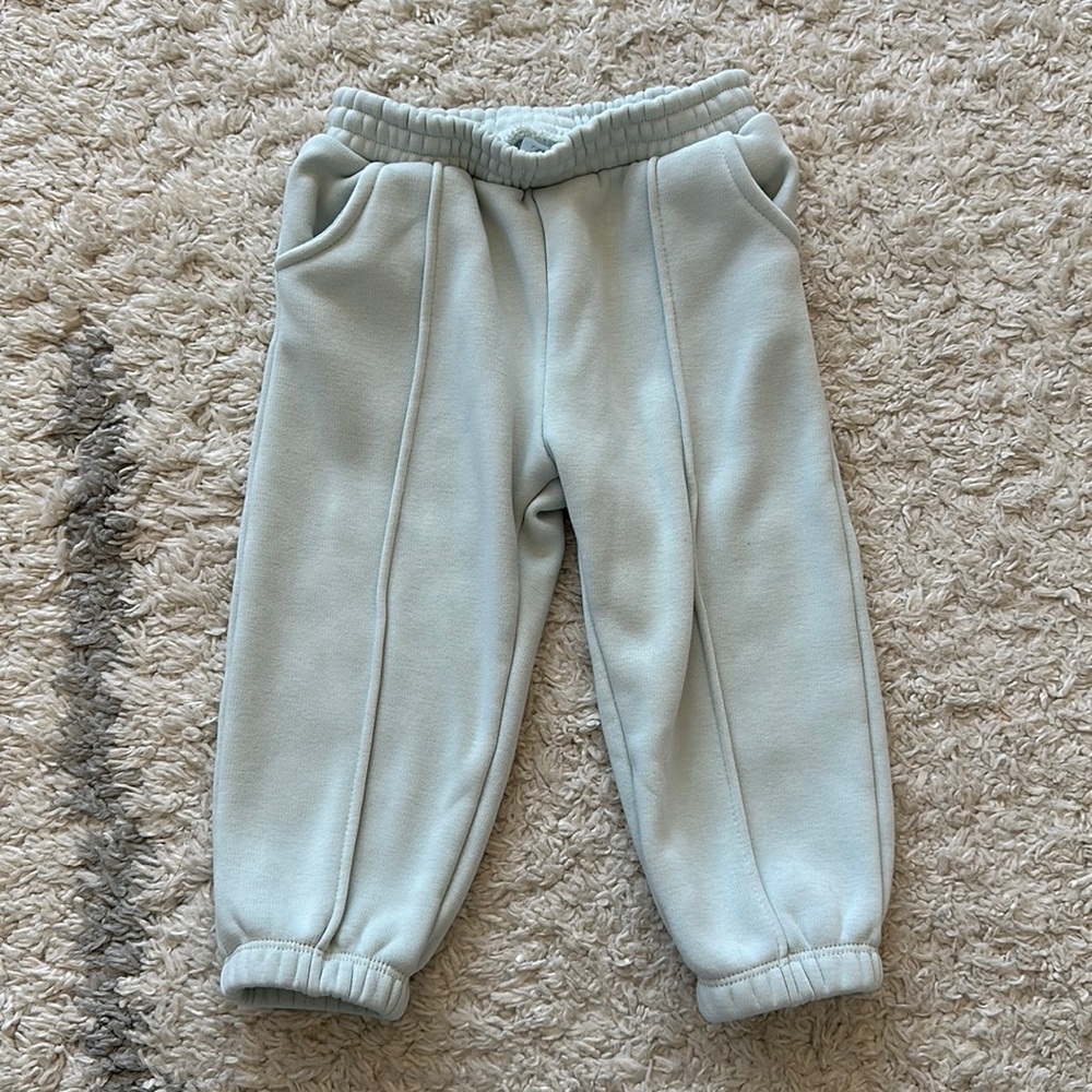 Zara sweatpants light blue 18 - 24 months